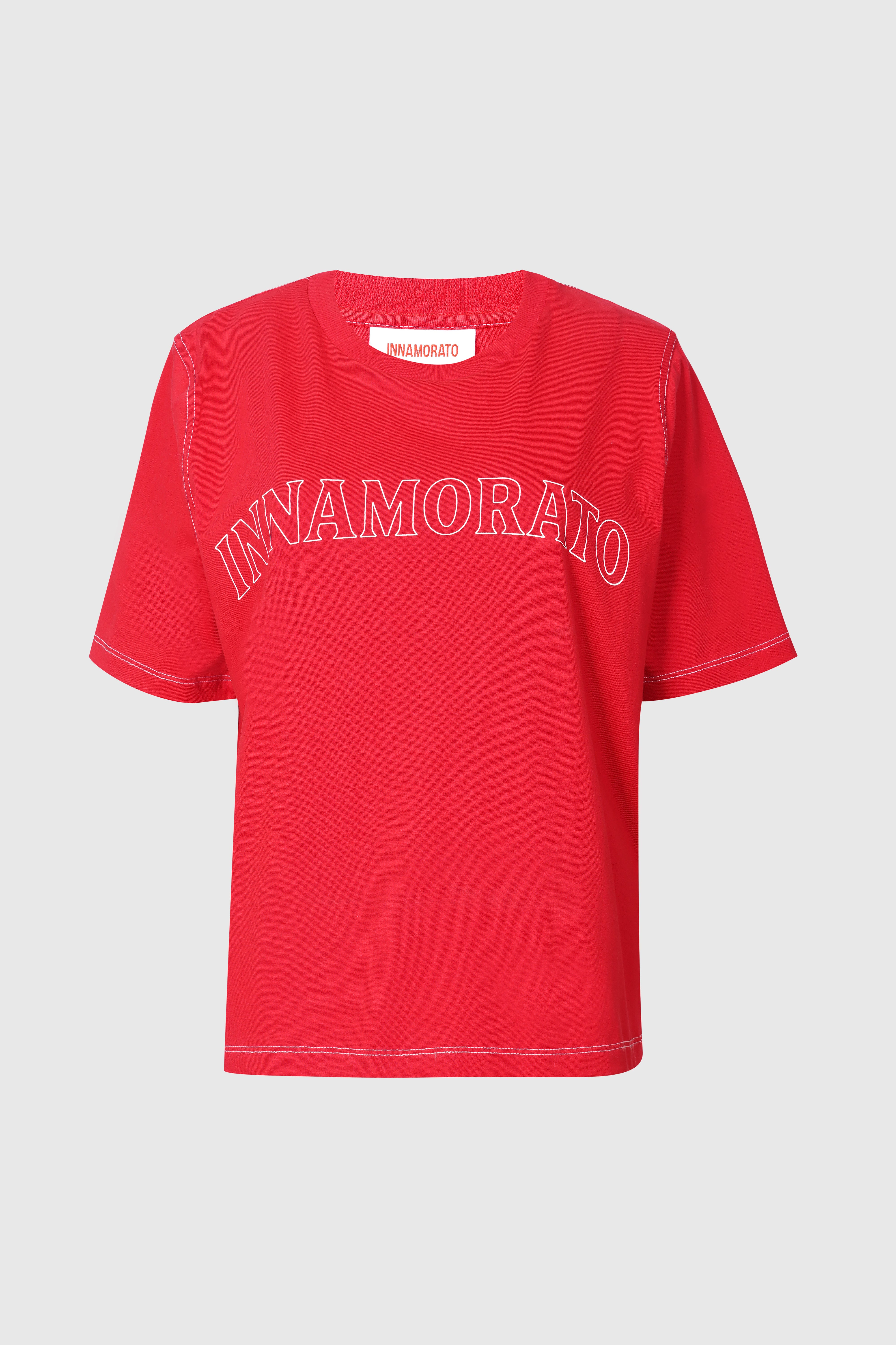 Contrast stitched logo t-shirt from innamoratoclo.com