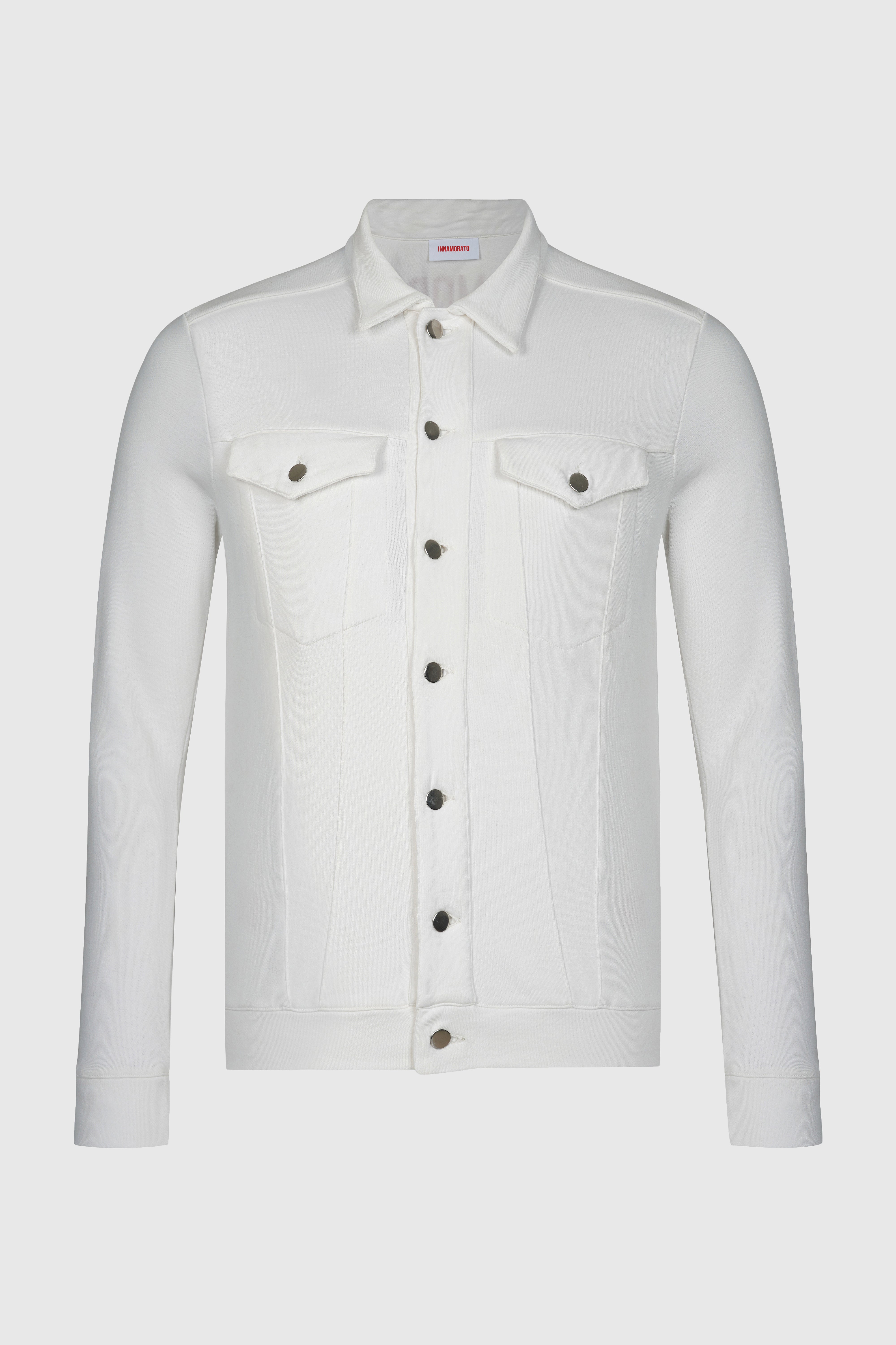 Logo embroidered overshirt from innamoratoclo.com