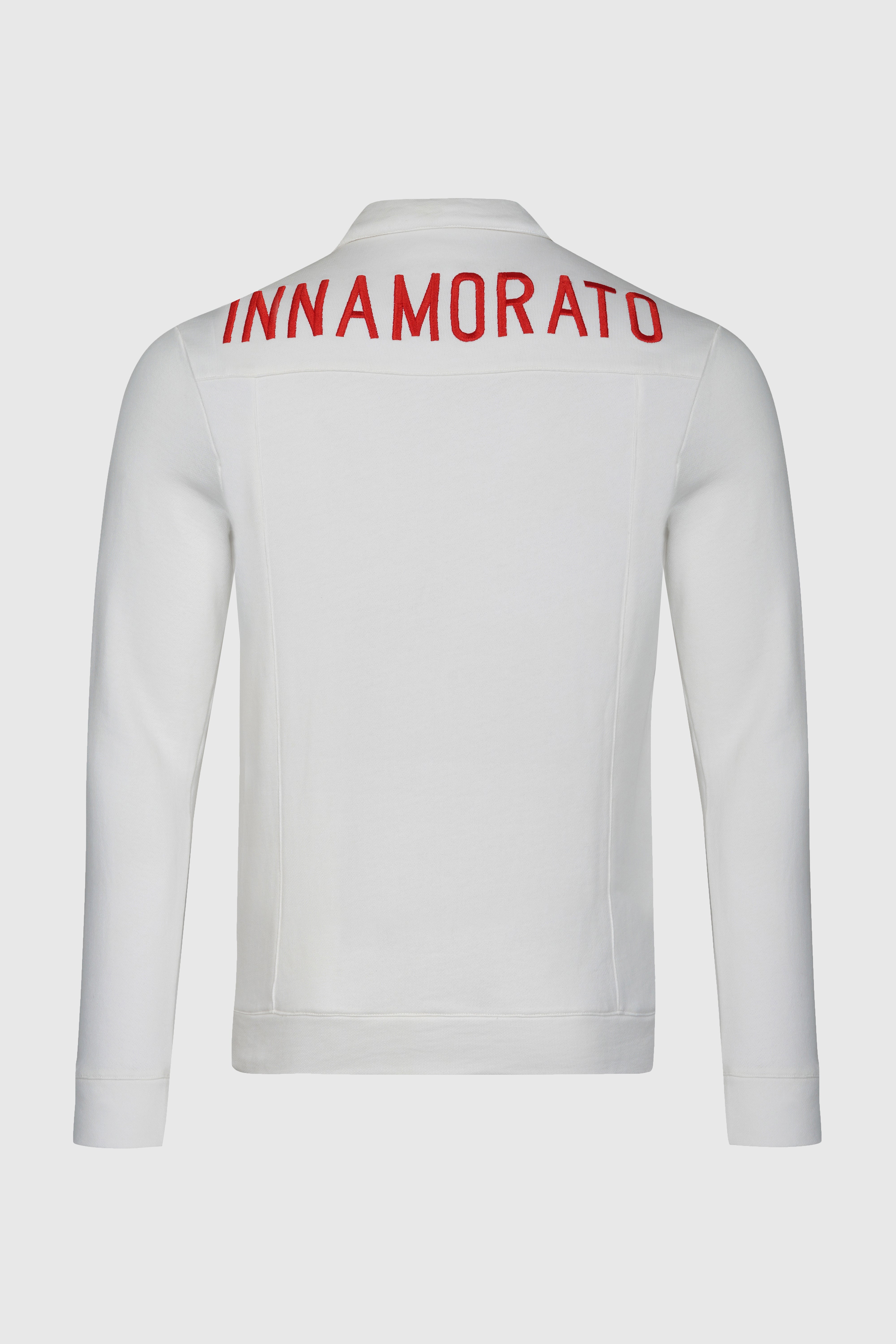 Logo embroidered overshirt from innamoratoclo.com