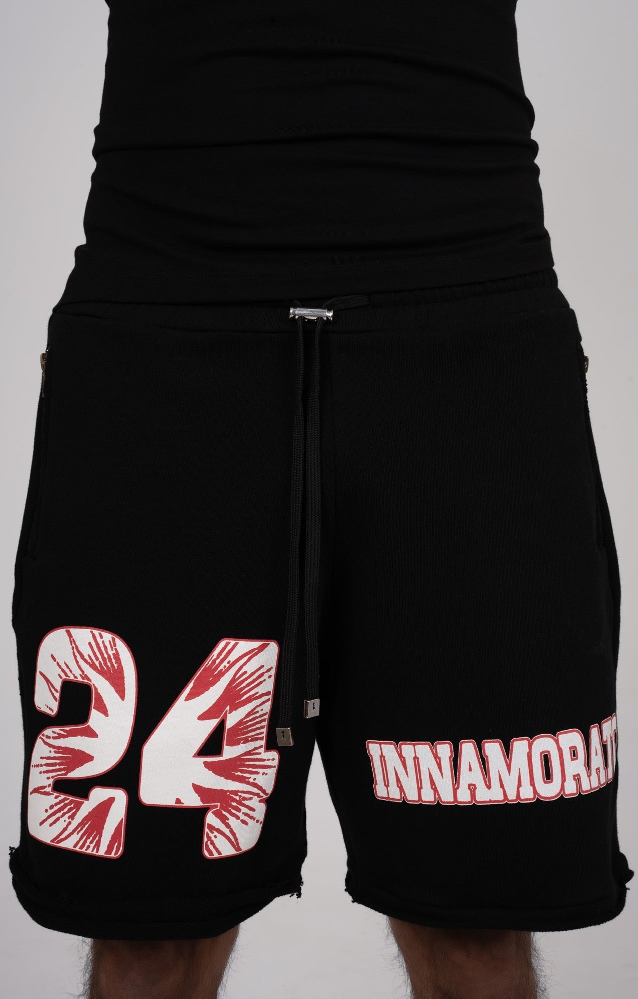 Football cotton shorts- Black from innamoratoclo.com