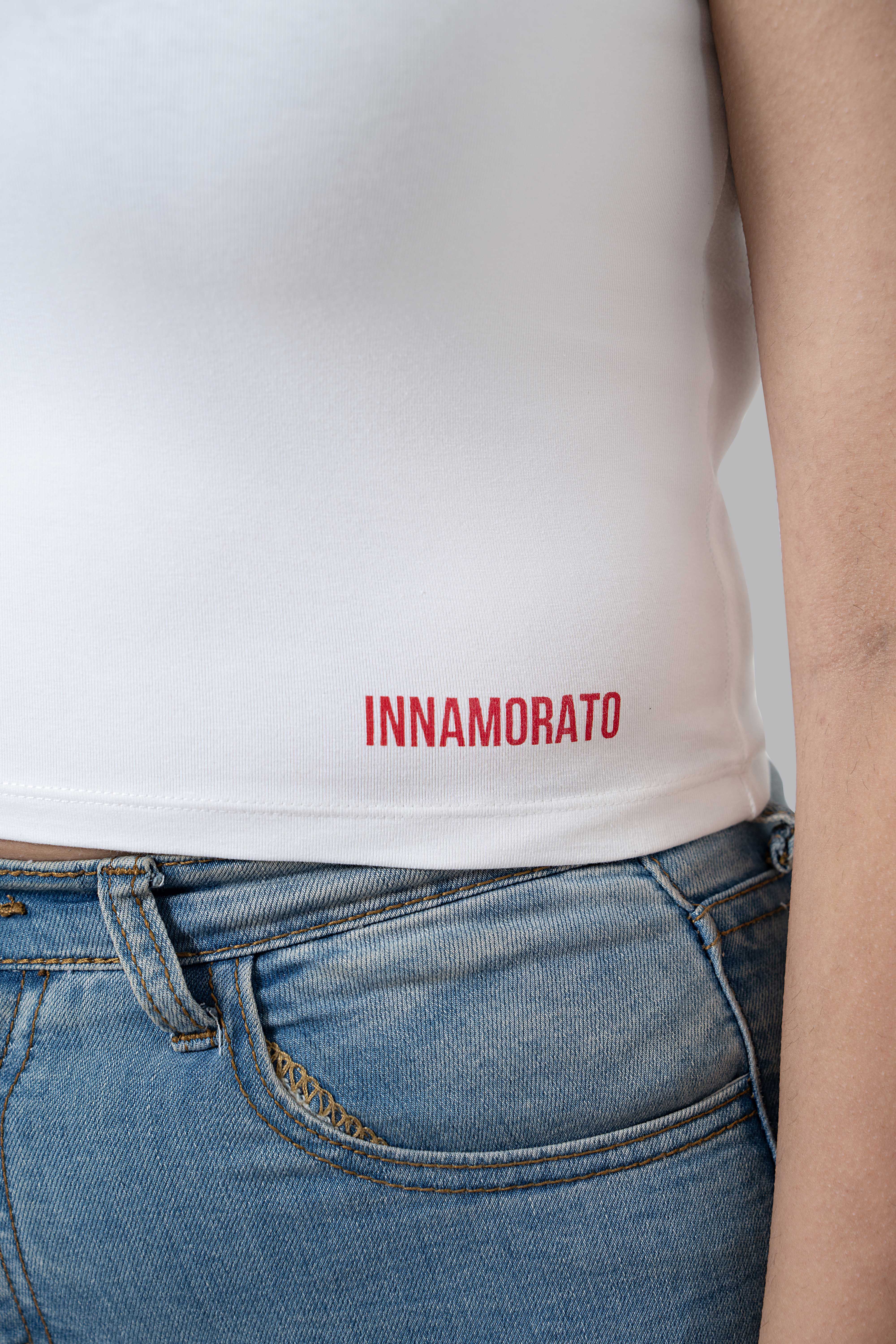 Baby tee with zip from innamoratoclo.com