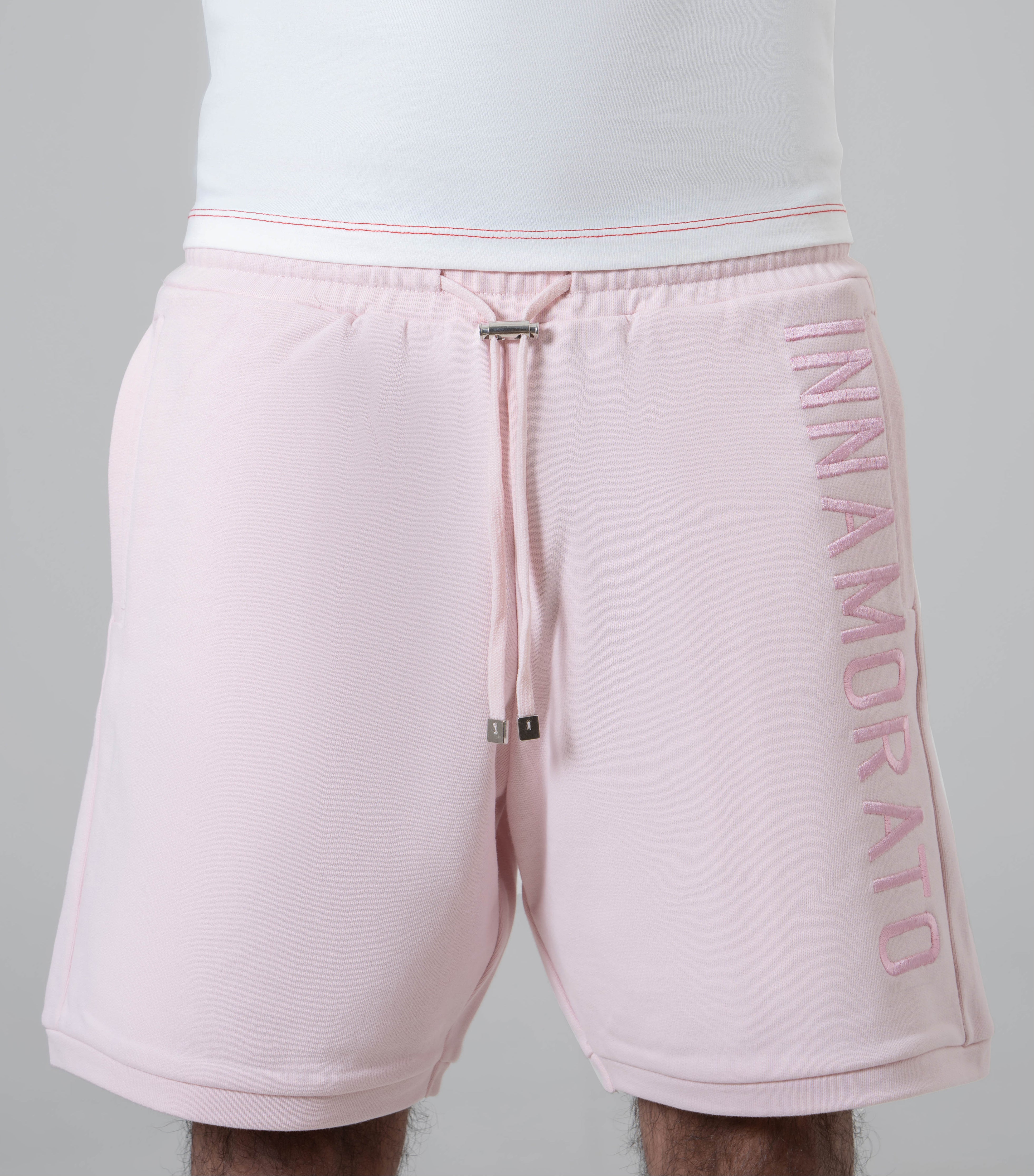 Logo embroidered shorts from innamoratoclo.com