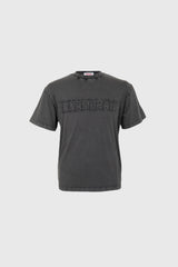Drop shoulder mineral washed cotton t-shirt from https://innamoratoclo.com