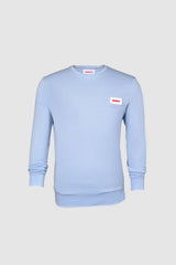 Long sleeve supima cotton t-shirt with rubberized logo patch from innamoratoclo.com