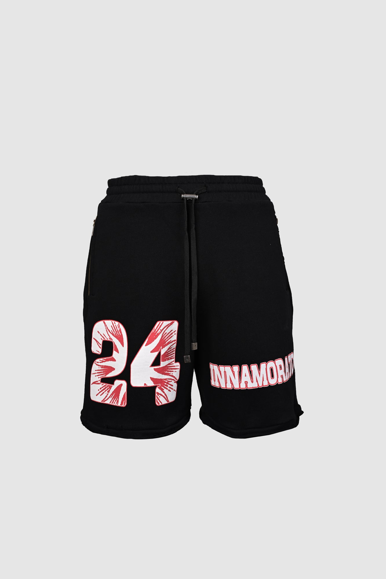 Cotton track shorts- Black from innamoratoclo.com