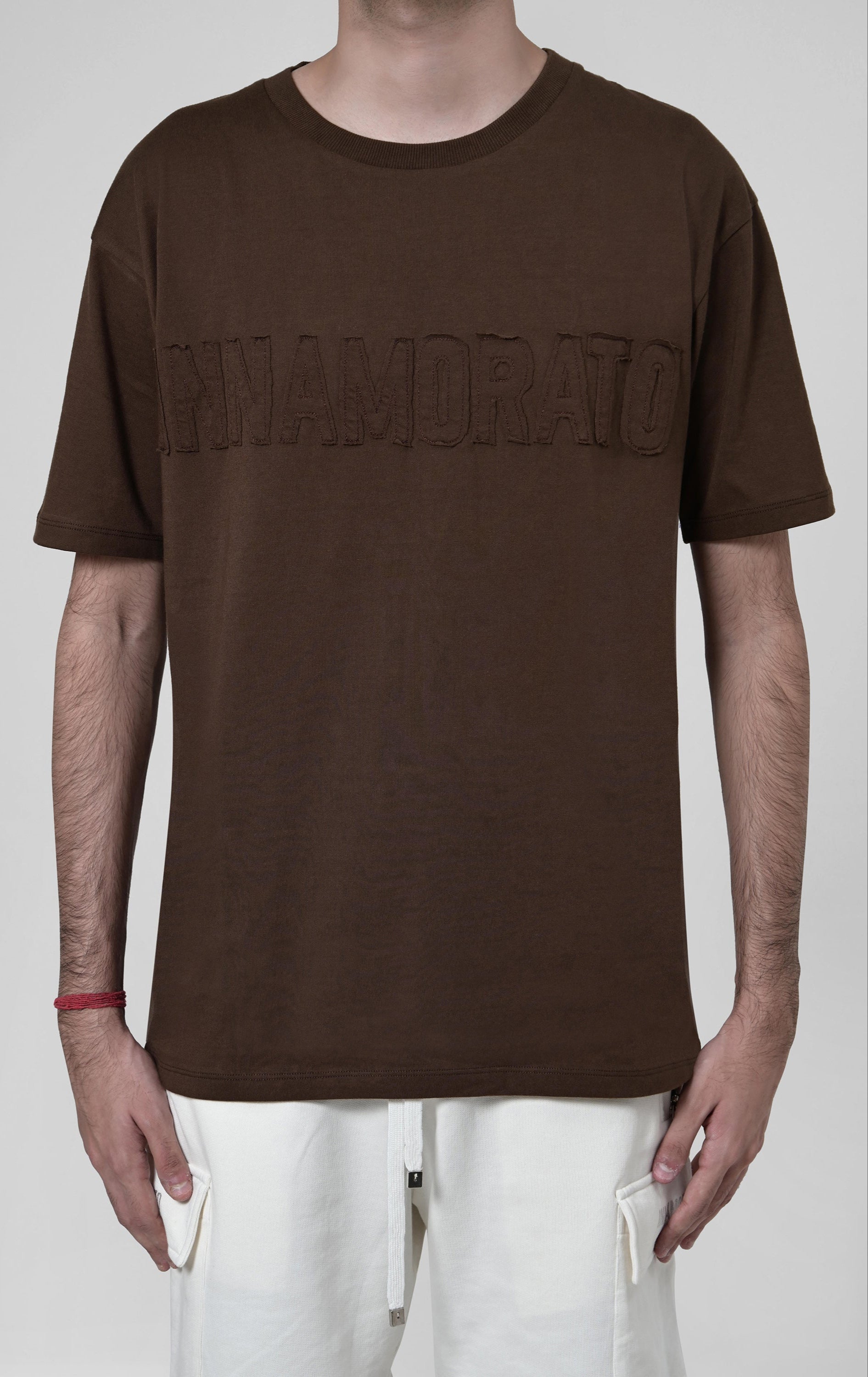 Applique supima cotton logo t-shirt from innamoratoclo.com